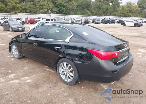 2017 Infiniti Q50 2.0T Premium из США, поврежденный, VIN JN1CV7AP1HM641829